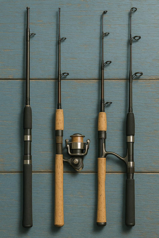 Le canne da pesca